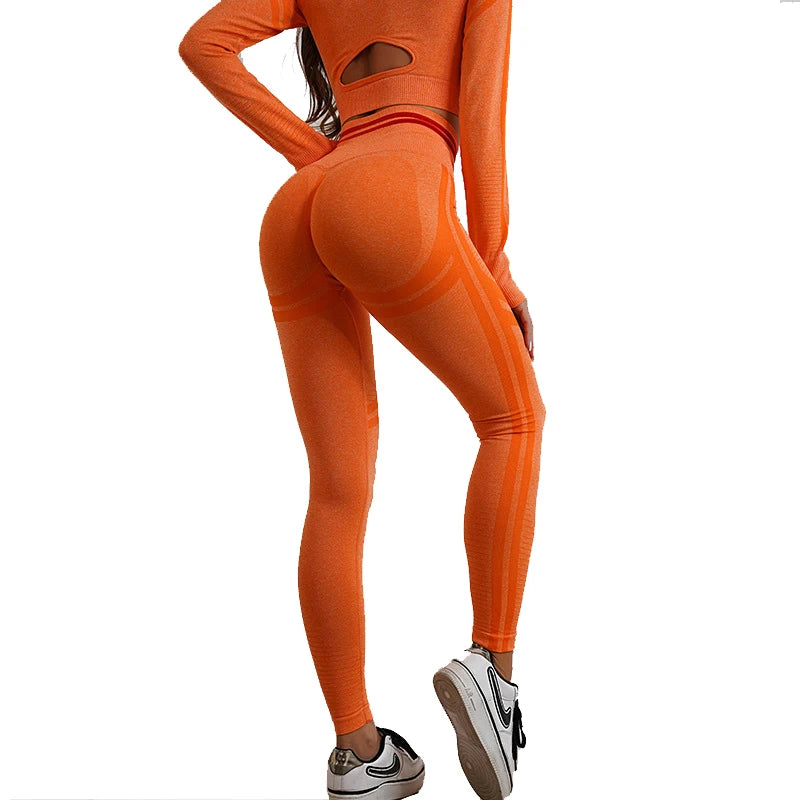 Seamless Leggings for Women's High Waisted Training Leggings Fitness Yoga Pants Gym Clothes Sports Leggings