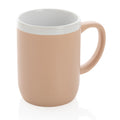 White Edge Ceramic Cup