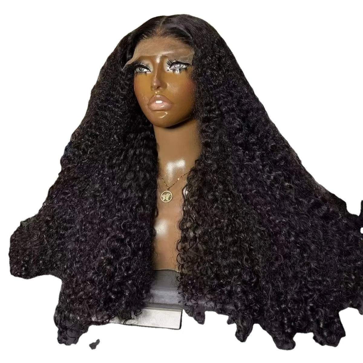 Wholesale Brazilian Human Hair HD Lace Front Wig Kinky Curly Short Bob for Black Women Long Length Kinky Curly Short Bob Wigs