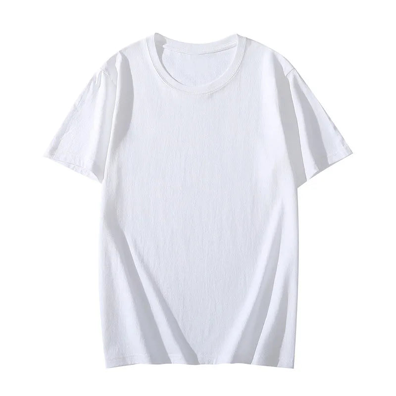 Bangladesh China Factory Price Custom Logo Embroidery Round Neck Cultural Summer Loose Fit Custom-made logo Printing t Shirt MegaBDM
