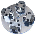 6" 150mm Single Layer Knurling Bush Hammer Plate for Angle Grinder for Sandblasting Finish Anti Slip Texture Stone Concrete