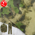 Hot Russian FG Jungle Ruins Camouflage Fabric 80% Poly 20% Cotton Woven Printing Tactical Plaid Tear-Resistant for Jacket Pants