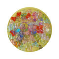Acrylic Love Heart Beads Transparent Colorful  Crystal Loose Spacer Beads for Necklace Bracelet Pendant Jewelry Making