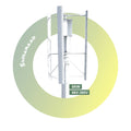 SMARAAD Custom Power 6KW Home Use Vertical Wind Turbine 220v 380V Wind Generator with 5000W Rated Power
