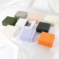 Traditional Cardboard Ready to Ship Blush pink Jewelry Earrings and Necklace Drawer Boxes in Bulk