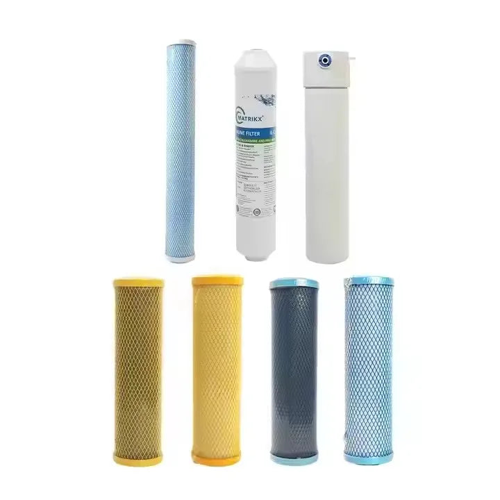 Best-Selling Plastic Activated Carbon RO Filter Housing High Flow 150 GPD Quick Release Cartridge for Residential Water Supply