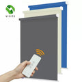YST Factory Motorized Smart Electric Window Shades Built-In Pinhole Rechargeable Blackout Remote Control Blinds