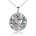 Owl Pendant Life Tree Shell Necklace Simple and Good-looking Can Be Matched With Casual Clothing