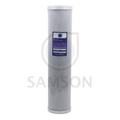20" White CTO 4.5 Inch 1 Micron Activated Carbon Block Water Filter Cartridge Replacement 20000G Capacity Household Use Taste