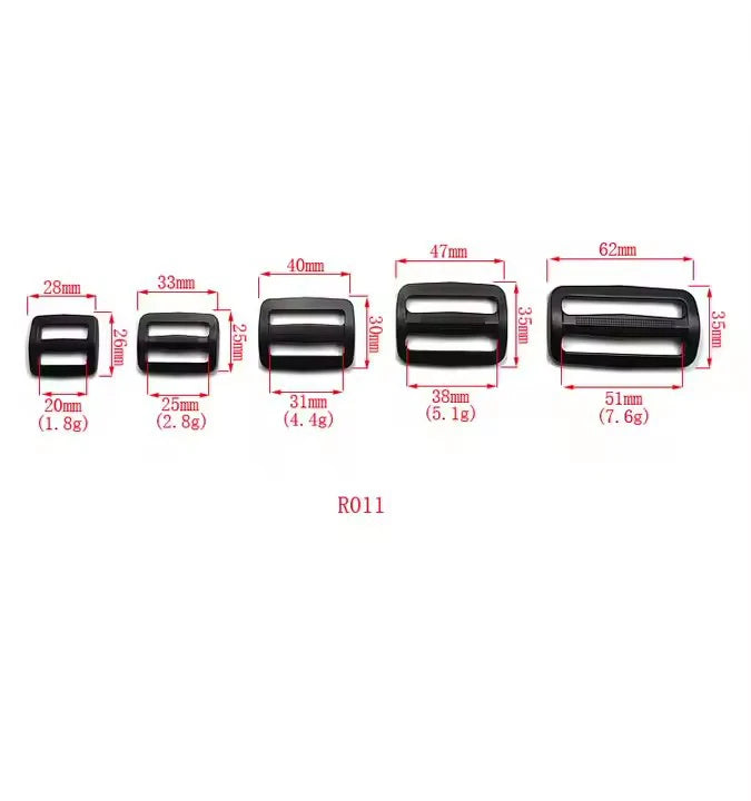 Wholesale Strong Durable Strap Adjuster Safety Ladder Lock for Backpack Plastic Ladder Lock for Bag Straps Adjuster
