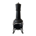 2026 Hot Sale Bonfire Baking Reheat Bakeware Grilling Chimenea Wood Burning Durable Outdoor Patio Firepit