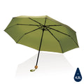 RPET 190T Bamboo 20.5'' Impact AWARE Mini Umbrella Stylish Eco-Friendly Rain Gear