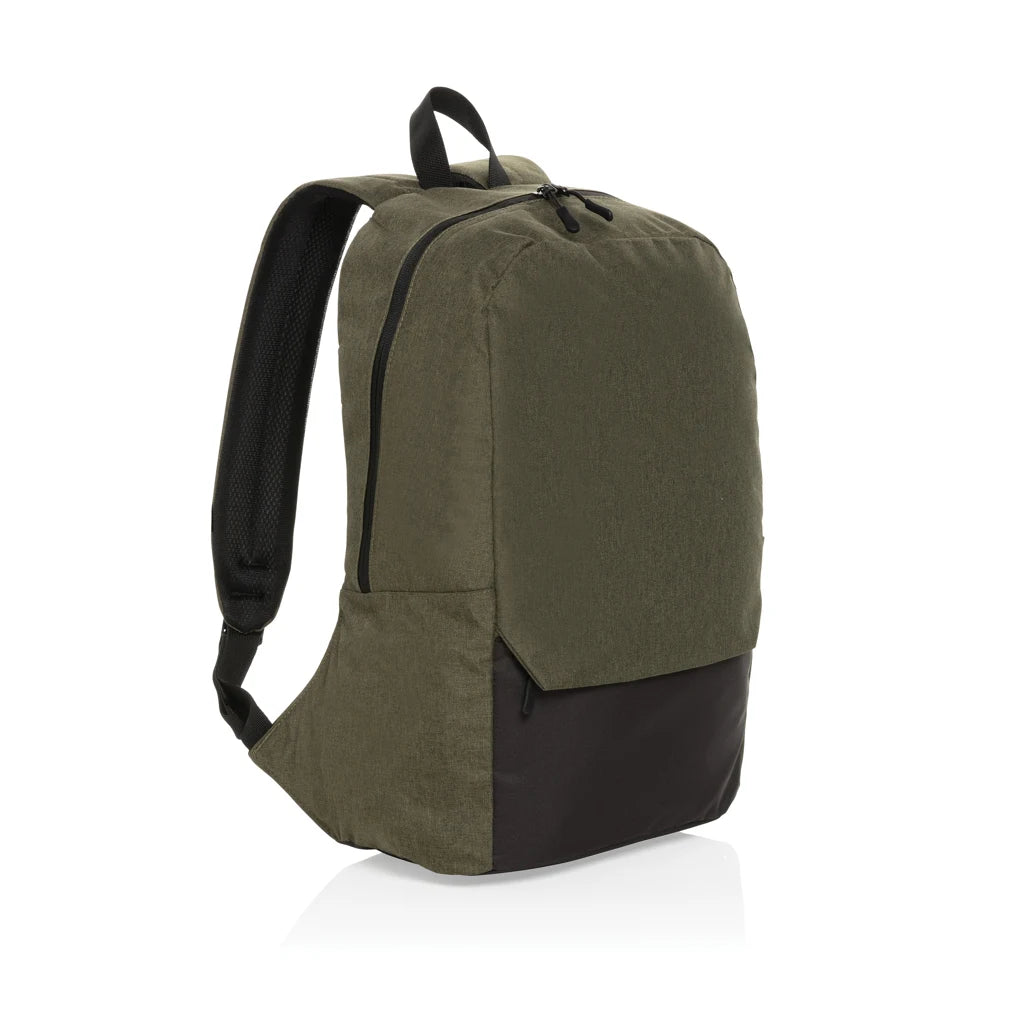 Kazu Custom Urban 15.6 RPET Laptop Backpack Customizable and Stylish Urban Design