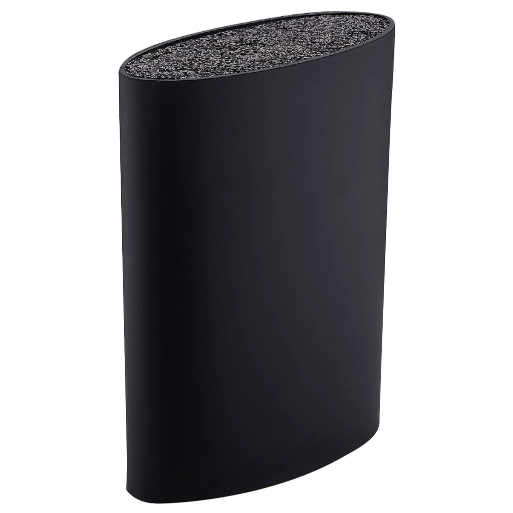 Tacoma / Universal knife block large capacity washable plastic rubber black