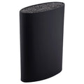 Tacoma / Universal knife block large capacity washable plastic rubber black