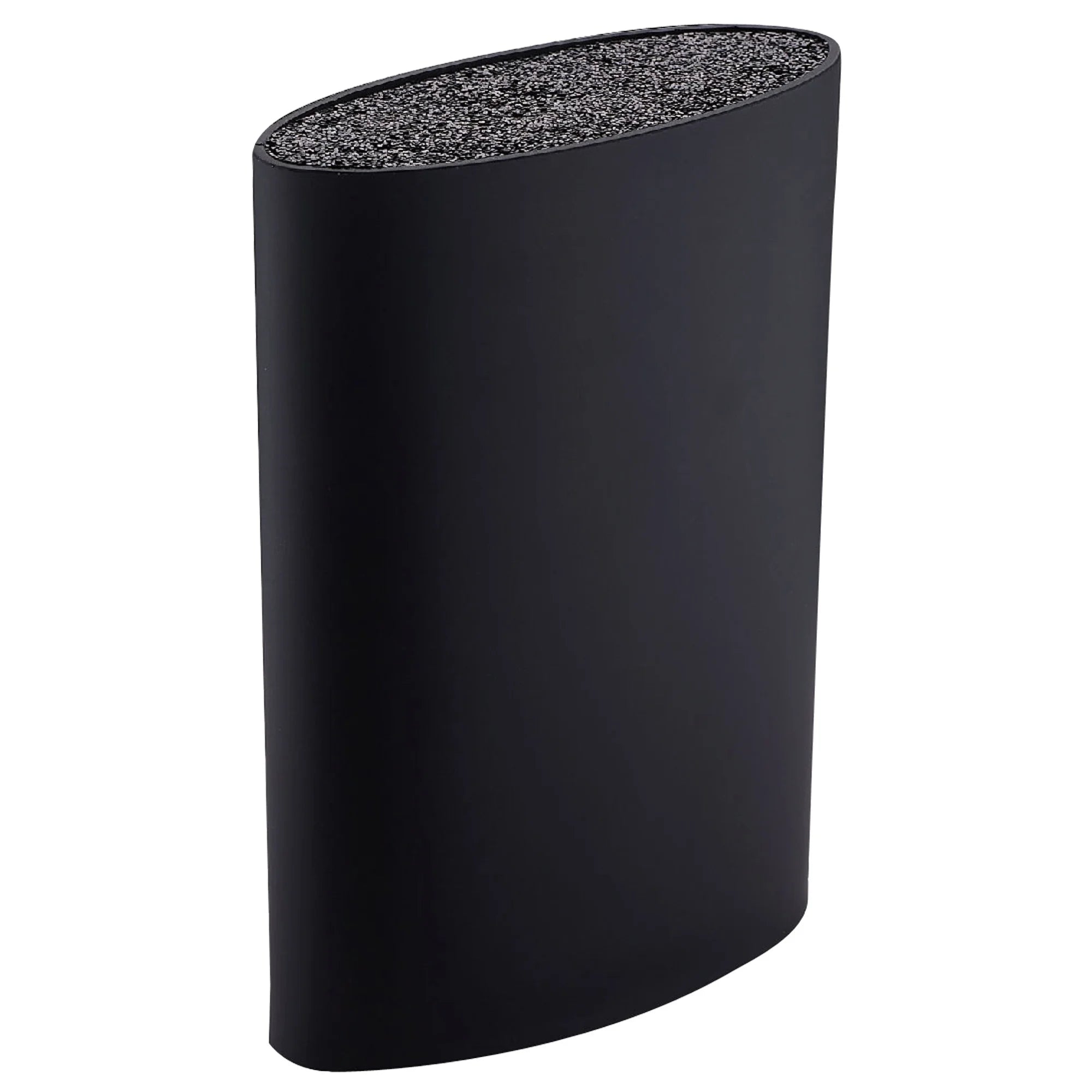Tacoma / Universal knife block large capacity washable plastic rubber black