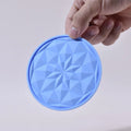 Lifetop Non-Slip 4inch Silicone Coasters Drinking Cup Coasters Cup Mat for Hot or Cold Drinks