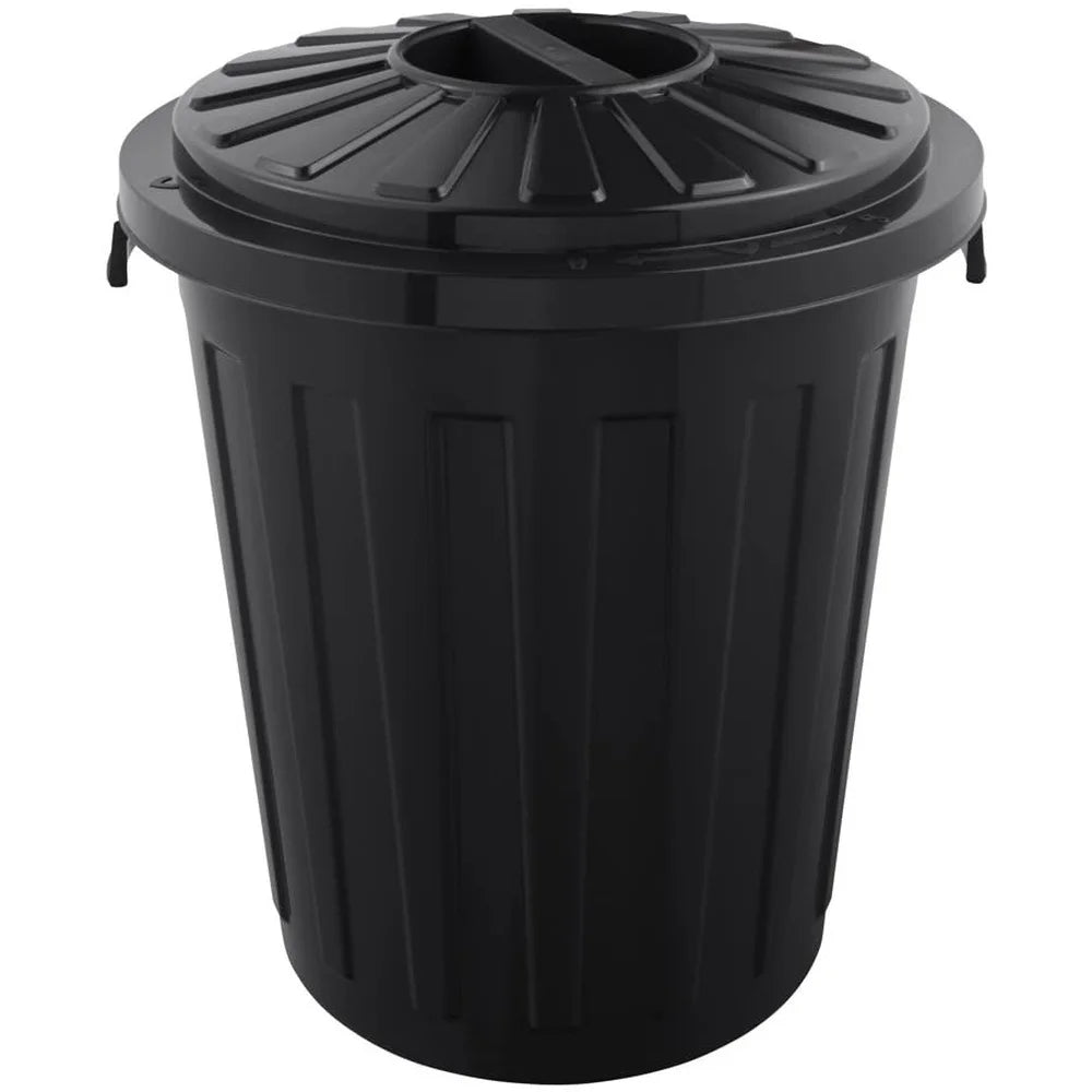 Multipurpose waste bin/bin with lockable lid Large Durable plastic (PP) 23 l Mats Graphite