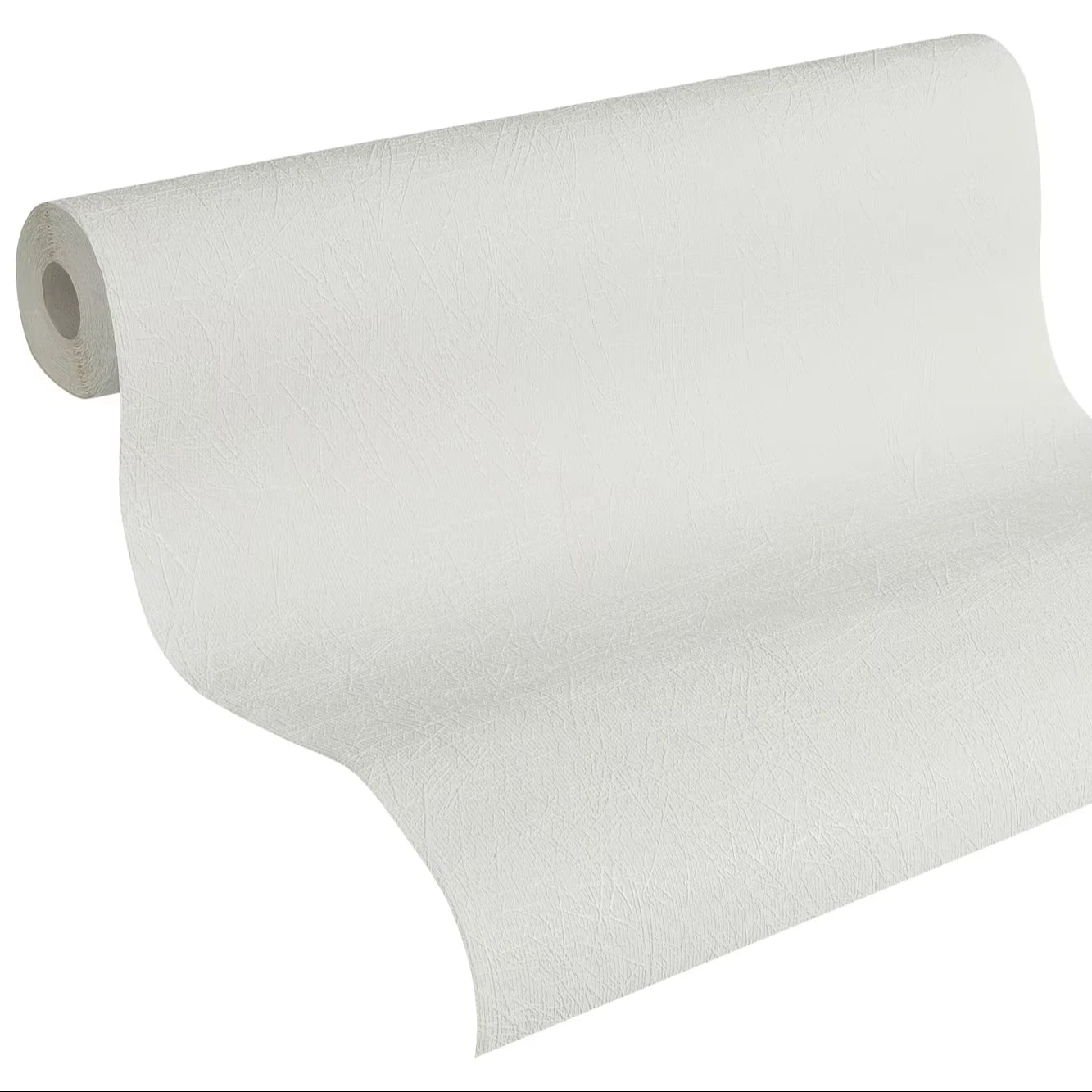 Made in Germany - Coatable Wallpaper rolls Plain Colour Paintable White Non Woven Vinyl Wallpaper for painting - 1005 x 053 m