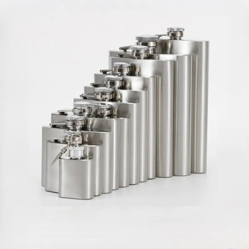 Logo Customize 1oz/28ml Mini Pocket Cute OEM 201 Stainless Steel Wine Flask Keychain Portable Hip Flask for Promotion Gift