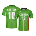 High Quality Unisex V-Neck Soccer Wear Customizable Breathable Top for Kids Adults Name Printing OEM Service for