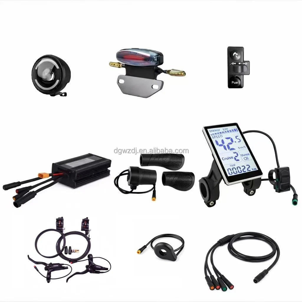 CD- 36V 48V 25A 26A 500W 750W Ebike Waterproof Controller Kit with Hydraulic Brake