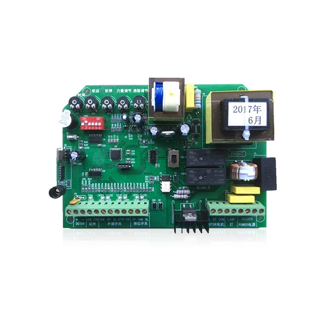 Manufacture Universal AC220V 433mhz Wireless Learning Code Swing Gate Opener Controller YET868-V2.0