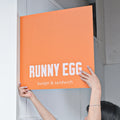Commercial Logo Stainless Steel Double-sided Logo Outdoor Door Sign Advertising Board