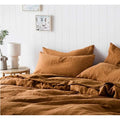Accept Custom Soft Cooling 100% Flax Linen Luxury Duvet Cover Set Bedding Set