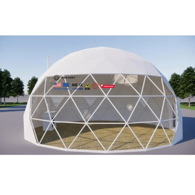 7 Days Delivery Outdoor Geodesic Dome Tent for Glamping Use