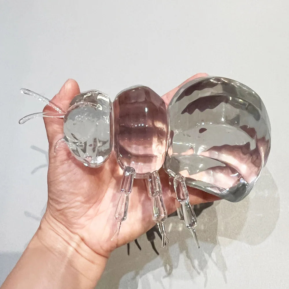 Custom SLA 3d Printed Transparent / clear Resin Animals 3d Printed Animals for Light Show