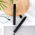 Pocket Size Thin square Black Perfume Bottle Empty Perfume Bottles Sample 10 ml Perfume Spray Bottle with Black Cover