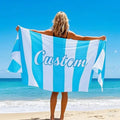 Sublimation Polyester and Polyamide Beach Towel Free Design Microfiber Printed Towel Beach Customized Beach Towel