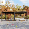 Best Choice Pergola De Piscine Winter Pergola Pergola with Sides Remote-controlled Pergola 10x20 Alu Pergola Luxury Pergola