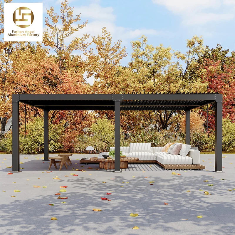 Best Choice Pergola De Piscine Winter Pergola Pergola with Sides Remote-controlled Pergola 10x20 Alu Pergola Luxury Pergola