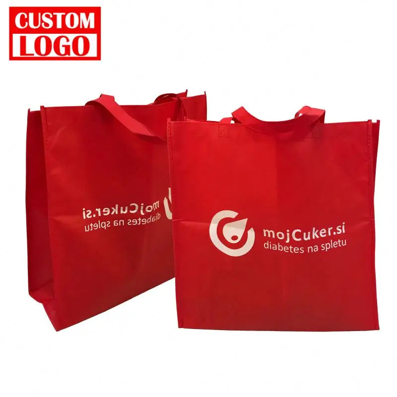 Factory Direct Customized Trade Show Promotional Custom Eco Friendly Laminated Tote Bag Laminated Non Woven Bag