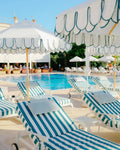 Custom Designed and Handcrafted Umbrellas New Deign Outdoor Sun LED Light Patio Roma Parasol Roman Umbrella