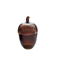 Creative Filbert Shape Glass Candle Holder
