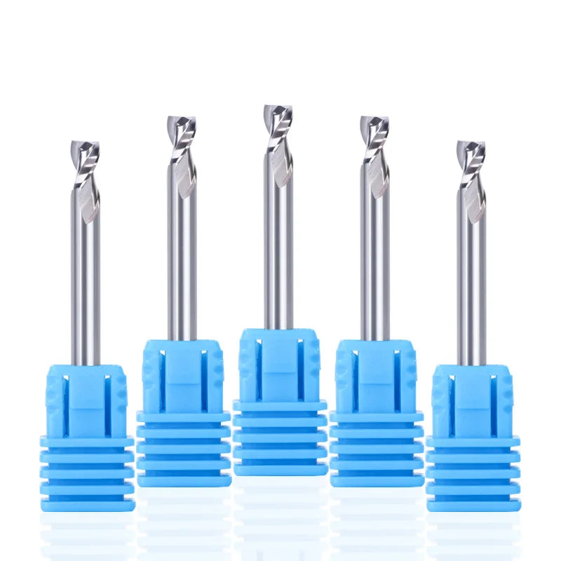 JR135 Double Flute Aluminium Cutter High Gloss Cutter Spiral Tungsten Carbide End Mills Mobile Phone Keyway CNC Engraving Tool