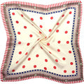 Wholesale New Custom Designed Digital Printed Hair Neck Head Bandana Square Chiffon Scarf