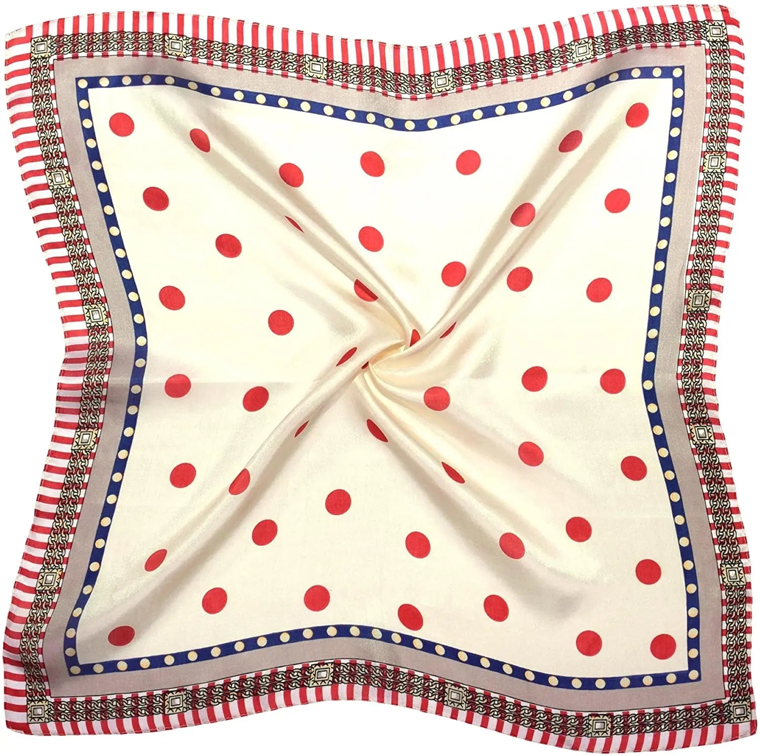 Wholesale New Custom Designed Digital Printed Hair Neck Head Bandana Square Chiffon Scarf