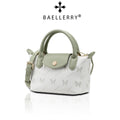 New butterfly Printed Women's Bag Contrasting Color Handbag Fashionable Shoulder Bag Crossbody Bag Women's Mini Dumpling Bag