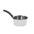 Italian Stainless Steel AISI 304 18/10 18cm Conical Casserole Eco-Friendly Stocked Classic Mirror Polished Gas Cooker 1 Ply