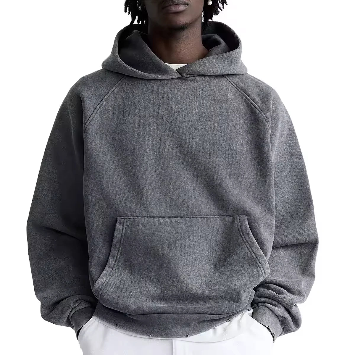 500Gsm French Terry Hoodie Oem Streetwear Digital Printed Double Zipper Boxy Zip up Oversized Hoodie