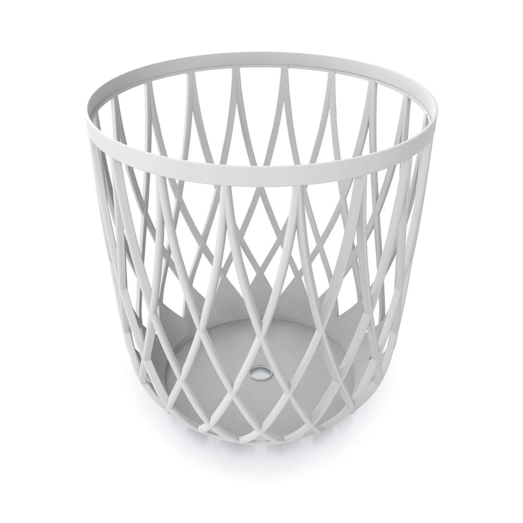 Prosperplast Uniqubo 55L Multifunctional Plastic Basket in Stone White Color 44.7 (length) x 44.7 (width) x 45 (height) cm