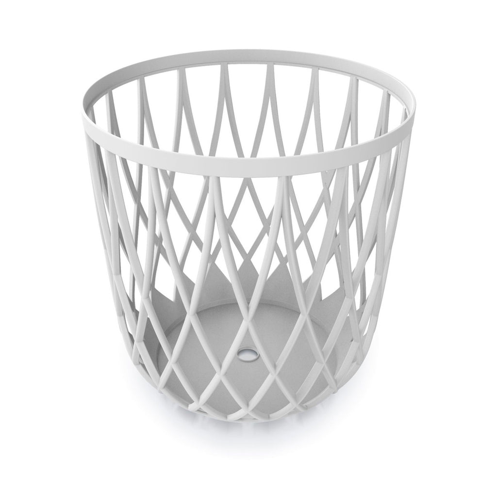 Prosperplast Uniqubo 55L Multifunctional Plastic Basket in Stone White Color 44.7 (length) x 44.7 (width) x 45 (height) cm