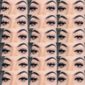 Ultra Black Matte Faux Mink Lashes 20 Pairs False Eyelashes 3d Faux Mink Lashes Faux Mink Lashes With Custom Box