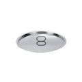 24 cm Universal Stainless Steel Mirror Polished Eco-Friendly Lid for Pots and Pans Cookware Parts
