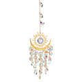 Personalised Healing Handmade Gemstone Crystal Sun Catcher Moon Pendants with Feng Shui for Spiritual Healing Meditation