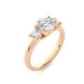 Luxurious Custom Diamond Ring Bling Bling 925 Sterling Silver VVS Moissanite Diamond Ring for Womens from OMKAR JEWELS